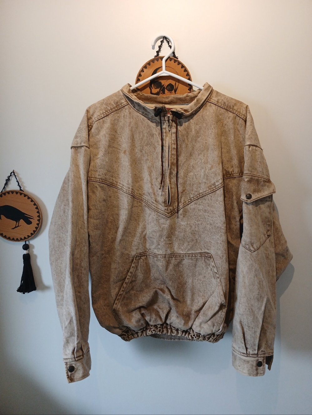 Broken Spear Cattle Co. The Wear Of The West Stone Washed Aztec Pullover Jacket
